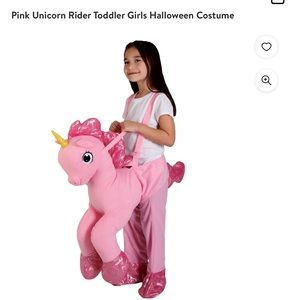 Pink unicorn rider costume